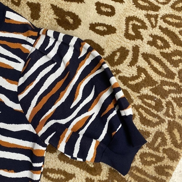 Ann Taylor sweater dress Womens Midi pullover crew neck puff sleeve Plus Sz XXL - Picture 4 of 8